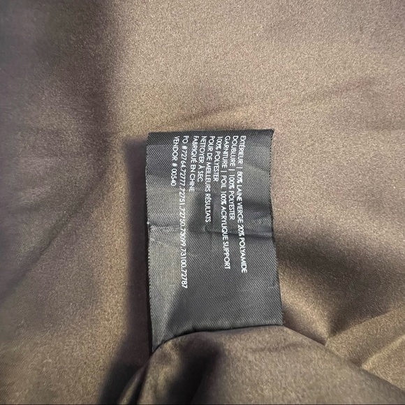 Club Monaco 80% Wool Olive Green Peacoat - Picture 6 of 8